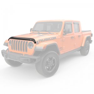 Jeep Gladiator Hood Shield - EGR - Superguard - Dark Smoke - 2020+