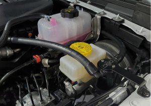 Jeep Gladiator Oil Separator - Driver Side - J&L - 3.0 - Black Anodized - 3.6L - `20-`25