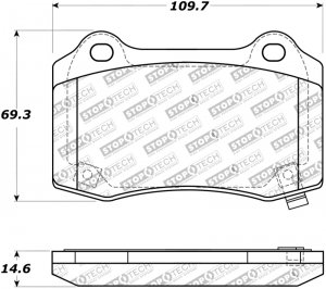Jeep Grand Cherokee - ST Street Brake Pads