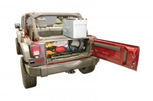 Jeep Wrangler JK - TFY Tailgate Security Enclosure