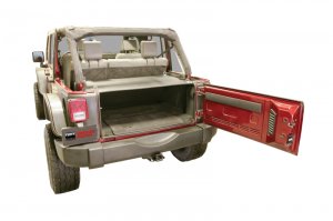 Jeep Wrangler JK - TFY Tailgate Security Enclosure