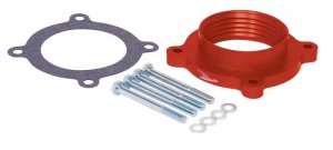Jeep Wrangler JK Throttle Body Spacer - Airaid - PowerAid - 3.8L - `07-`11