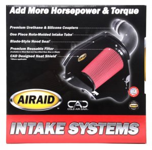 Jeep Wrangler JK Air Intake System - Airaid - MXP - Red - 3.6L - `12-`14
