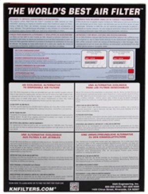 Jeep Cherokee - KN Drop in Air Filters