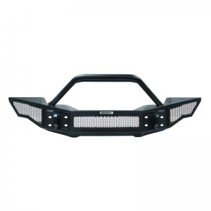 Jeep Gladiator Bumper - Front - Go Rhino - Rockline Full Width w/ Overrider - Textured Black - `07-`20
