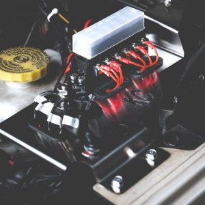 Jeep Gladiator Cyclone LED Engine Tray Kit - KC HiLiTES - Cyclone LED - 3.6L - 2020+