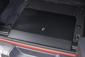 Jeep Wrangler JL Cubby Cover - In-floor - Tuffy Products - Locking - Black - `18-`24