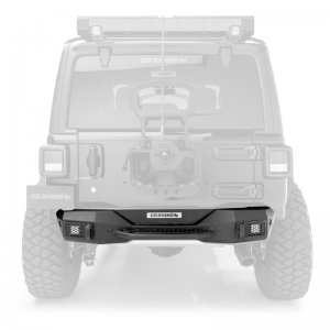 Jeep Wrangler JL Rockline Rear Stubby Bumper - Rear - Go Rhino - `18-`20