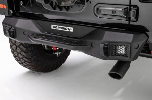 Jeep Wrangler JL Rockline Rear Stubby Bumper - Rear - Go Rhino - `18-`20