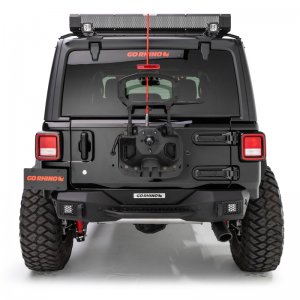 Jeep Wrangler JL Rockline Rear Stubby Bumper - Rear - Go Rhino - `18-`20