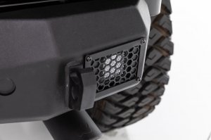 Jeep Wrangler JL Rockline Rear Stubby Bumper - Rear - Go Rhino - `18-`20