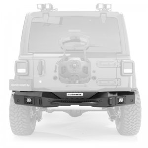 Jeep Wrangler JK Bumper - Rear - Go Rhino - Black - `07-`18