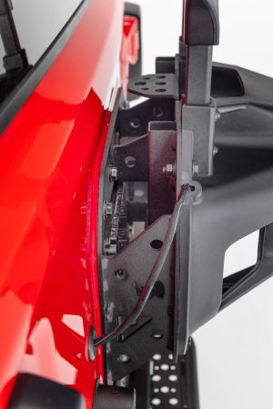 Jeep Wrangler JL Rockline Bumper - Go Rhino - black - `18-`20