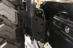 Jeep Wrangler JL Rockline Bumper - Go Rhino - black - `18-`20