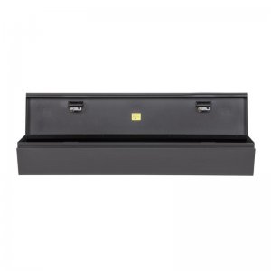 Jeep Gladiator Underseat Lockbox - Rear - Tuffy Products - Standard Key - Black - `20-`24