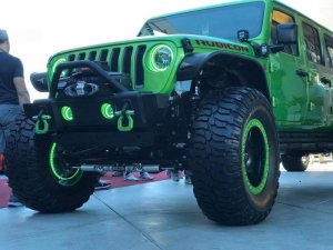 Jeep Wrangler JK LED Waterproof Halo Kit - ORACLE Lighting - 2.0 Controller - ColorSHIFT - `07-`17