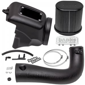 Jeep Wrangler JL Ram-Air Intake System - Banks Power - Dry Filter - 2.0L Turbo - `18-`23
