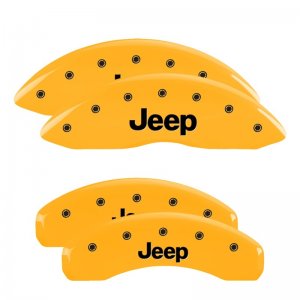 Jeep Grand Cherokee - MGP Caliper Covers 4 Logo