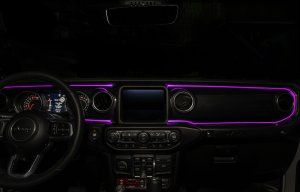 Jeep Gladiator Fiber Optic Kit - ORACLE Lighting - Fiber Optic LED Interior Kit - ColorSHIFT