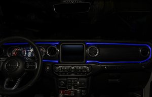 Jeep Gladiator Fiber Optic Kit - ORACLE Lighting - Fiber Optic LED Interior Kit - ColorSHIFT