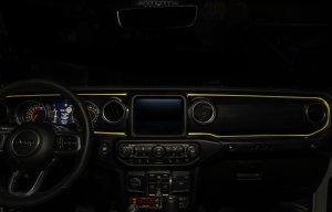 Jeep Gladiator Fiber Optic Kit - ORACLE Lighting - Fiber Optic LED Interior Kit - ColorSHIFT