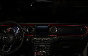 Jeep Gladiator Fiber Optic Kit - ORACLE Lighting - Fiber Optic LED Interior Kit - ColorSHIFT