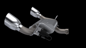 Jeep Wrangler JK Screamer Axle Back - Rear - QTP - 304SS - 3.6L/3.8L - `07-`18