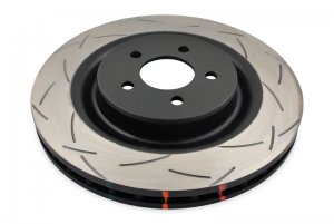 Jeep Wrangler JK Rotor - Front - DBA - 4000 Series Slotted - `07-`09