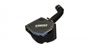 Jeep Wrangler JK Air Intake Closed Box - CORSA Performance - With PowerCore Dry Filter - 3.8L - `07-`11