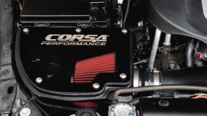 Jeep Wrangler JK Air Intake Closed Box - CORSA Performance - Cold Air Intake with DryTech Filter - 3.6L V6 - `12-`18