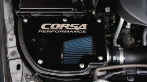 Jeep Wrangler JK Air Intake Closed Box - CORSA Performance - MaxFlow 5 Oiled Filter - 3.6L V6 - `12-`18