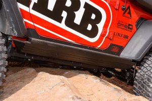 Jeep Wrangler JL Rock Sliders - ARB - Black