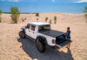 Jeep Gladiator Tonneau Cover - BAK - BAKFlip MX4 - Matte Black - `20-`24