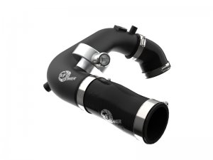 Jeep Wrangler JL Intercooler Hot Side Charge Pipe - aFe - BladeRunner - Black - 2.0L - `18-`23