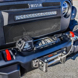 Jeep Wrangler JL Winch Tray - Westin - WJ2 - Black - `18-`21