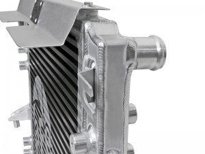 Jeep Wrangler JK Radiator Kit - aFe - BladeRunner GT Series - Black - 3.6L - `12-`18