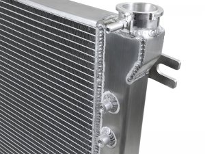 Jeep Wrangler JK Radiator - aFe - BladeRunner Street Series Tube & Fin - Brushed aluminum - V6-3.6L/3.8L - `07-`18