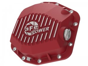 Jeep Wrangler JL Rear Differential Cover - Rear - aFe - Pro Series - Red - 3.6L - `18-`24