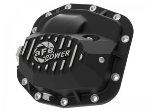 Jeep Wrangler JL Front Differential Cover - Front - aFe - Pro Series - Black - 3.6L - `18-`23