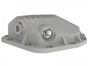 Jeep Wrangler JL Differential Cover - Rear - aFe - Street Series - Raw w/Machined Fins - `18-`23