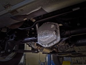 Jeep Wrangler JL Differential Cover - Rear - aFe - Street Series - Raw w/Machined Fins - `18-`23