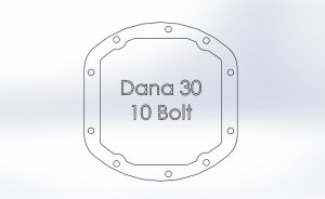 Jeep Wrangler JK Diff. Covers - Front & Rear - aFe - Street Series - Black - `07-`11