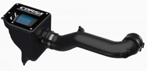 Jeep Wrangler JL Air Intake - CORSA Performance - Closed Box - Smoked - 3.6L V6 - `18-`24