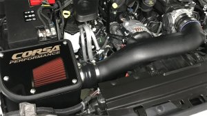 Jeep Wrangler JL Air Intake Closed Box - CORSA Performance - DryTech - 3.6L V6 - `18-`24