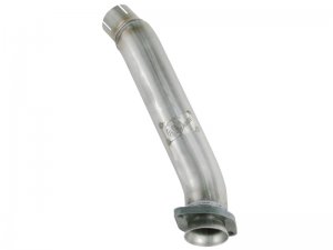 Jeep Wrangler JK Downpipe - aFe - Twisted Steel, Loop Delete - 3.6L - `12-`18