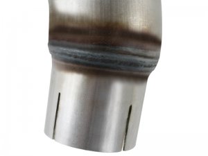 Jeep Wrangler JK Downpipe - aFe - Twisted Steel, Loop Delete - 3.6L - `12-`18