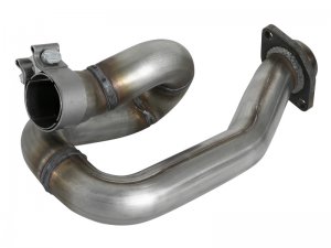 Jeep Gladiator Performance Exhaust - aFe - Twisted Steel Loop Relocation Pipe - 3.6L - `20-`25