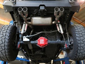 Jeep Wrangler JK Exhaust System - aFe - Vulcan Series - Polished - V6-3.6/3.8L - `07-`18