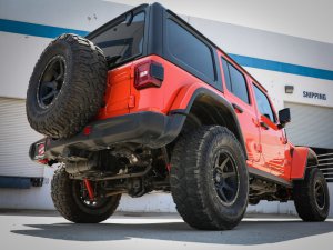 Jeep Wrangler JL Exhaust System - aFe - Hi-Tuck, Large Bore-HD, 3 IN 304 Stainless Steel - 3.0L - `20-`21