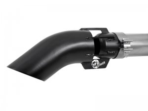 Jeep Gladiator Performance Exhaust - aFe - Vulcan Series 3in 304SS HT DPF-Back - Black - 3.0L - `21-`23